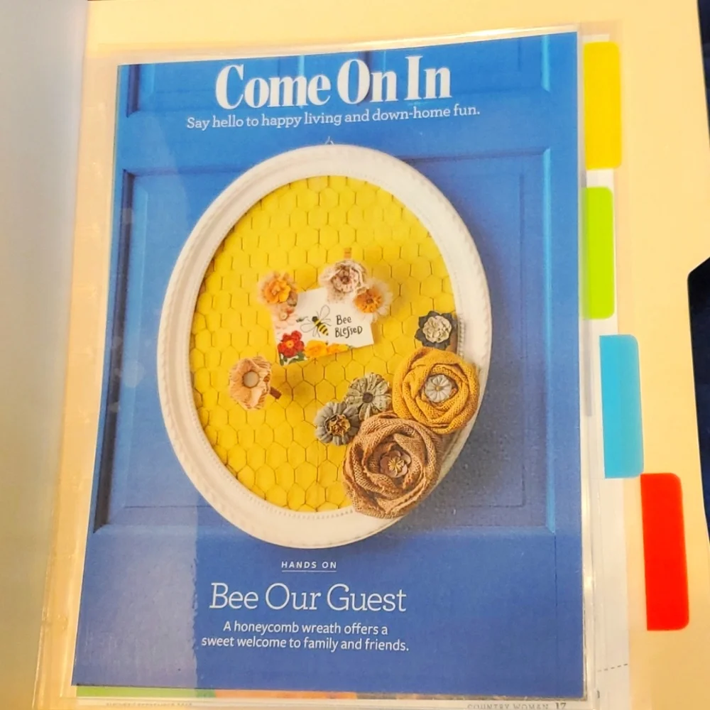 Homemade cover and 4 dashboards/dividers for a classic size disc bound planner